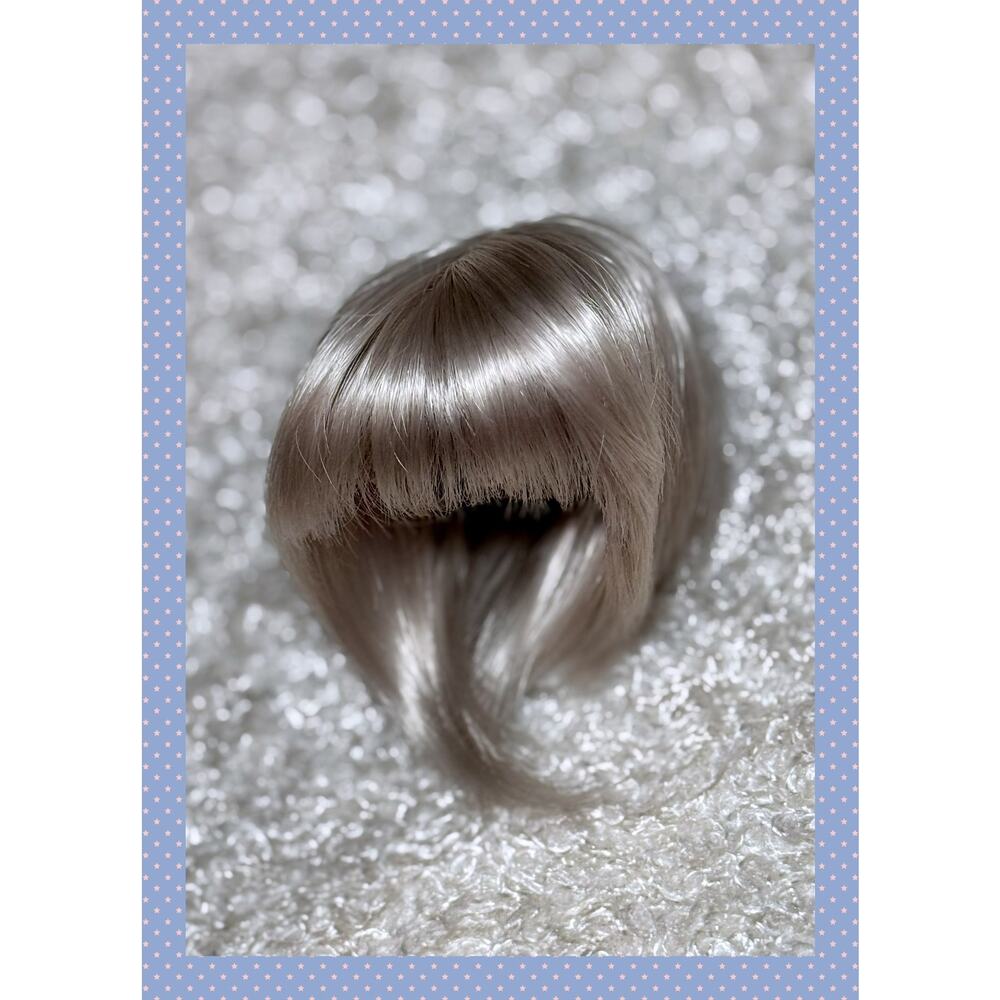 Doll Heart 1/4 BJD Dollhearts Volks MSD Kid Delf Balljointed Doll Wig 7/8 Silver